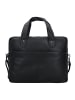 Greenburry Fiorentina Aktentasche Leder 37 cm Laptopfach black