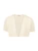 Vera Mont Sommer-Strickjacke mit Effektgarn in Pearled Ivory
