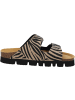 Palado Pantoletten Korfu PL Wild in Beige Zebra