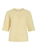Vila Strickjacke in Pastel Yellow