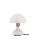 Leitmotiv Tischlampe Pilz BINC in Weiß, Ø 17,5 cm