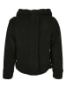 Urban Classics Urban Classics Damen Girls Short Sherpa Jacket in black