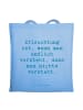 Mr. & Mrs. Panda Schultasche Spruch Erleuchtung Weisheit mit Spruch in Sky Blue