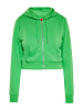 Swirly Damen Hoodie in GRÜN