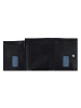 Bugatti Secure Slim Geldbörse RFID Schutz Leder 8 cm schwarz