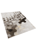 Beliani Patchwork SASON in Beige/Weiß - (W) 160 x (H) 1 x (L) 230 cm
