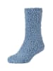 camano Kuschelsocken cosy fuzzy 3er Pack warm & cozy in ashley blue