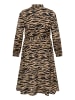 KAFFE curve Kleid KColivia Regular fit in Black Deep/Nomad Print