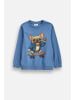Coccodrillo Langarmshirt aus Baumwolle in blau