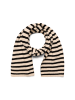 Kaffe Tuch KAnia in SandDollar/Black Stripe