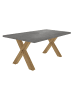 58 aufm Kessel ESSZIMMERTISCH Eike 2 180 x 90 x 75 Esstisch Asteiche/Graphit
