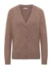 Cecil 'Softer Bouclé Cardigan' Braun