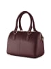 Lazarotti Bologna Leather Bowling-Bag Handtasche Crossbody Leder 26 cm burgundy