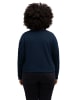 Ulla Popken Sweatshirt in marine