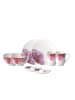 Villeroy & Boch 8er Set Frühstücks-Set Rose Garden in weiß-rosa