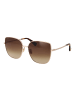Max Mara Damen Sonnenbrillen Quadrat Roségold
