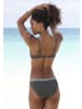 LASCANA Bügel-Bandeau-Bikini-Top in oliv