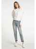 DreiMaster Damen Sweatshirt in Naturweiss