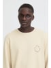 BLEND Klassisches Langarm-Sweatshirt Rundhalsausschnitt in Grau