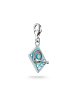 Thomas Sabo Charm-Anhänger in silberfarben, mintfarbe, schwarz, türkis, weiß