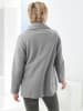 Sieh an! Fleecejacke in grau