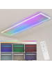 ZMH LED Deckenleuchte in weiß 36W Dimmbar RGB Backlight Flach Deckenpanel L 120cm