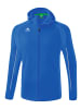 erima Liga Star Trainingsjacke mit Kapuze in new royal/weiss