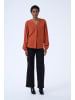 Kaffe Langarm-Bluse KAelsa Regular fit in Picante