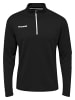 Hummel Hummel Zip Sweatshirt Hmlauthentic Multisport Herren Atmungsaktiv Leichte Design in BLACK/WHITE