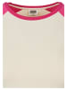 Urban Classics Long Sleef in whitesand/hibiskus pink