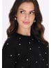 faina Pullover in Schwarz