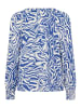 PART TWO Langarm-Bluse TenniePW Relaxed fit in Amparo Blue Animal Print