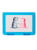 Mr. & Mrs. Panda Frischhaltedose Axolotl Liebe ohne Spruch in Grau Pastell