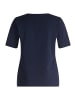 Betty Barclay Basic Shirt mit Placement in Patch Dark Blue/Beige