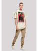 F4NT4STIC Heavy Oversize T-Shirt Bob Marley Songs Of Freedom Reggae Music in sand