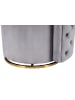 Kayoom Sessel Drehsessel Beverly in grau - gold