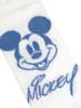 Disney 3er Pack Disney Mickey Mouse Socken Sneaker Strümpfe in blau/grau