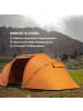 Outsunny Tunnelzelt,430cm x 240cm x 170cm,orange