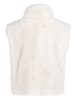 Betty Barclay Plüschweste mit Reißverschluss in creme