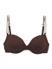 s.Oliver Bügel-Bikini-Top in kaffee