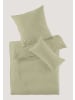 Hessnatur Perkal Bettwäsche-Set in pastelloliv