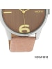 Oozoo Analog-Armbanduhr Oozoo Timepieces hellrosa groß (ca. 40mm)