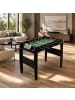 relaxdays Kickertisch in Schwarz/ Grün - (B)91,5 x (H)73,5 x (T)45,5 cm