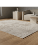 KADIMA DESIGN Outdoorteppich Boho Wetterfest UV-beständig Waschbar in Beige