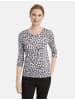 Gerry Weber T-Shirt 3/4 Arm in Reed/Navy Dots