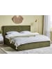 Beliani Doppelbett MOISSAC in Grün/Schwarz - (W) 197 x (H) 108 x (L) 224 cm