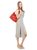 Samantha Look Shopper echt Leder in rot