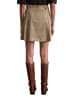Marc O'Polo Karierter Minirock A-Shape in Medium Brown