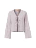 JJXX Bluse JXZoe Seersukker in altrosa braun - 0001