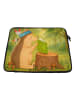 Mr. & Mrs. Panda Notebook Tasche Igel Federschmuck Design ohne S... in Weiß